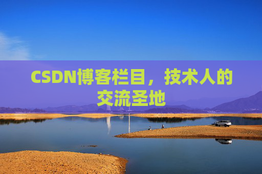 CSDN博客栏目，技术人的交流圣地
